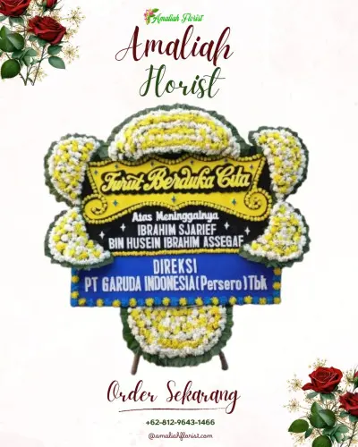 Papan Bunga Duka di Sindangrasa