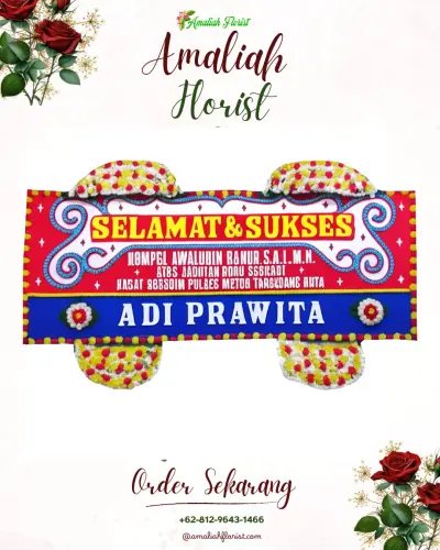 Karangan Bunga Ucapan Selamat di Sindangrasa